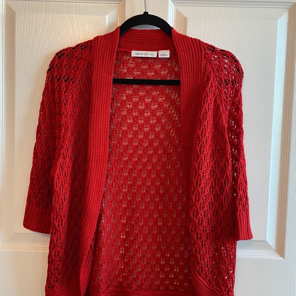 Red shrug